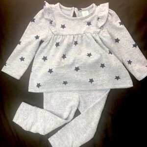 Baby GAP Two Piece Blue Star Set